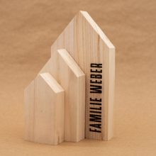 Herzboxx Holzhaus mit Gravur