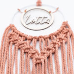 Herzboxx Makramee Altrosa