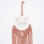 Herzboxx Makramee Altrosa