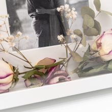 Herzboxx Rahmen Brautstrauss mit Handlettering