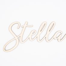 Herzboxx Schriftzug Holz