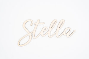 Herzboxx Schriftzug Holz