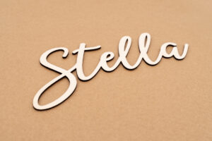 Herzboxx Schriftzug Holz