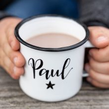 Herzboxx Tasse Emaille 300ml