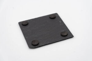 Herzboxx Hochzeit Namensschild Schiefertafel eckig